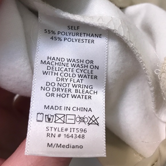 NWT First Love Faux Leather Top - Picture 3 of 6